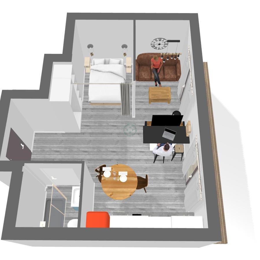 Apartmán Montagnes Russes Grenoble Exteriér fotografie